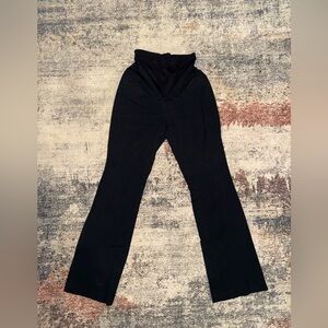 Maternity Old Navy Pixie Flare Dress Pants w/ Full Panel